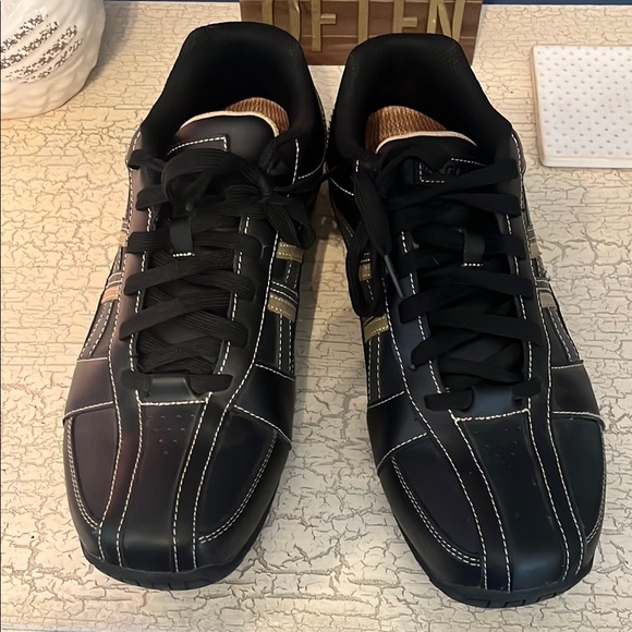Other - Men's Black and Gold Sneakers